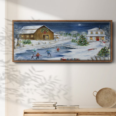 Winter Wonderland - toile encadrée