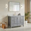 Ensemble de meuble-lavabo simple autoportant avec lavabo et 2 poignées Victor
