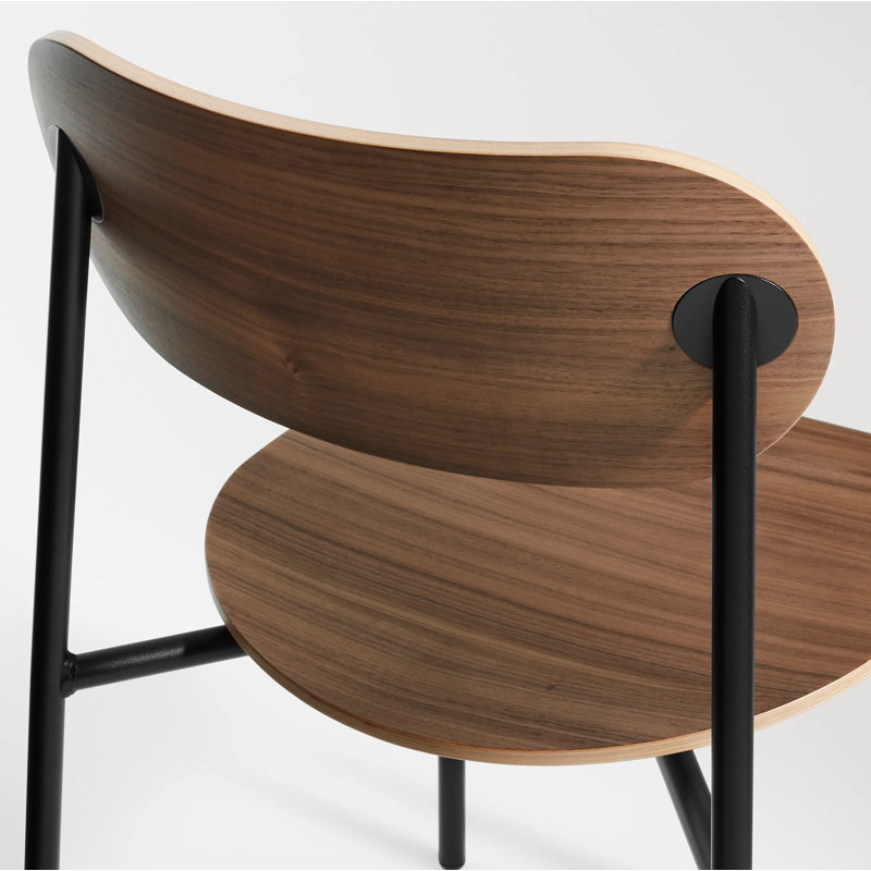 SideBySide Dining Chair, Walnut