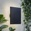 Sudais Matte Black 5.8cm H Integrated LED Outdoor Sconce