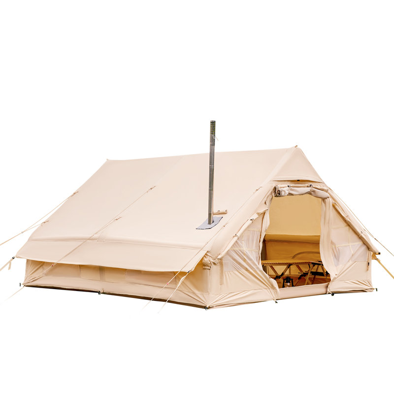 Tente de camping gonflable avec pompe