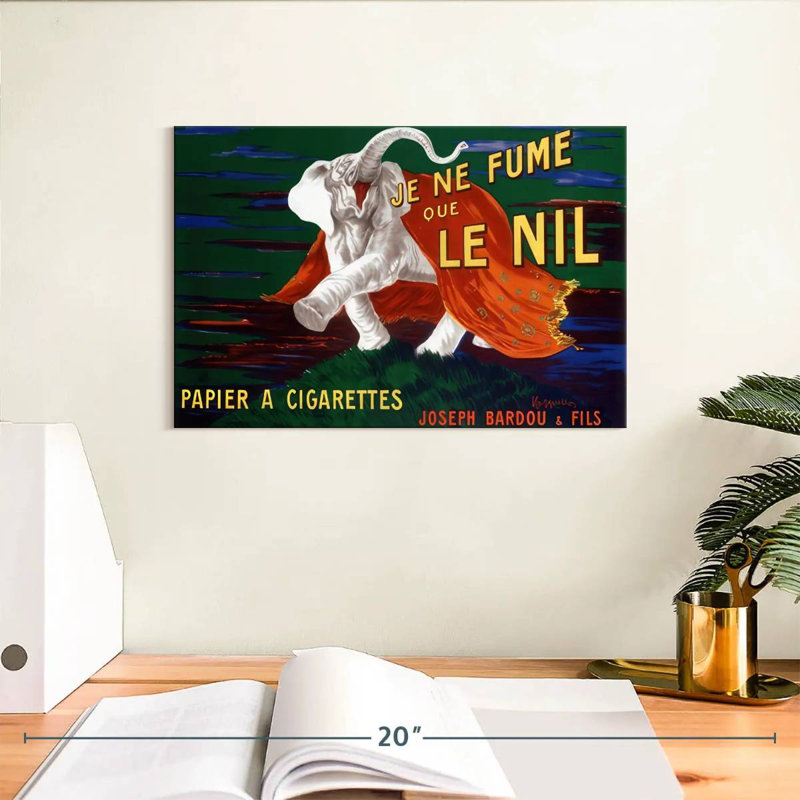Brampt Le Nil Rolling Paper, 8" H x 12" W