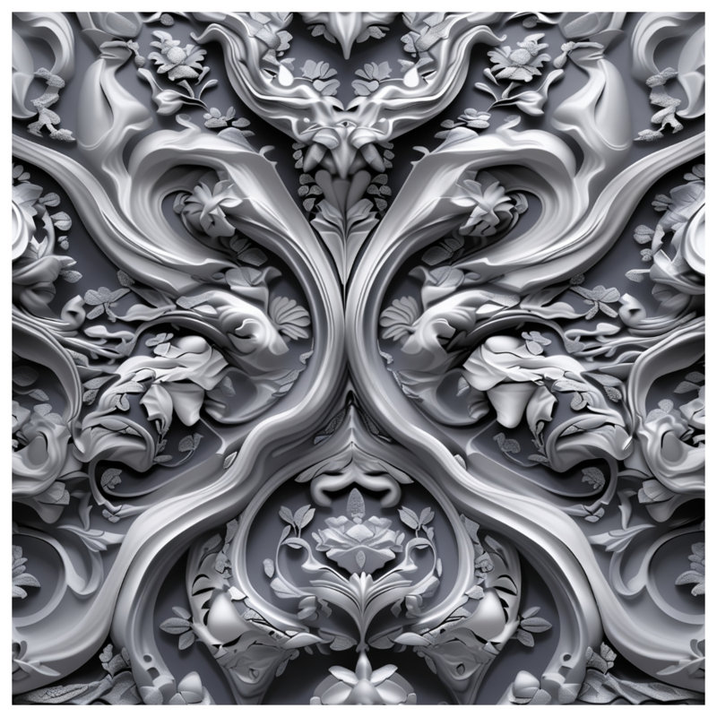 Édredon Baroque, Lit simple