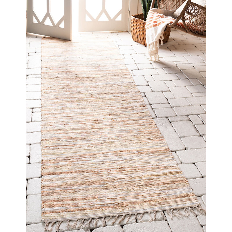 Gwin Cotton Abstract Indoor Rug, Runner 2'7" x 6'7"