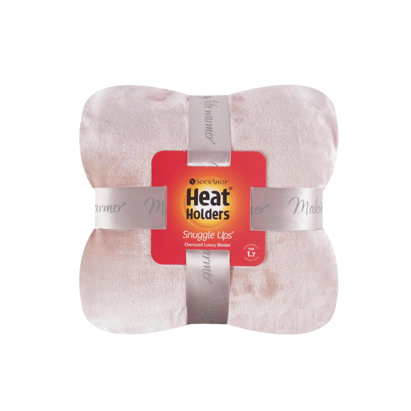 Heatholder Blankets Throw Blanket, Pink