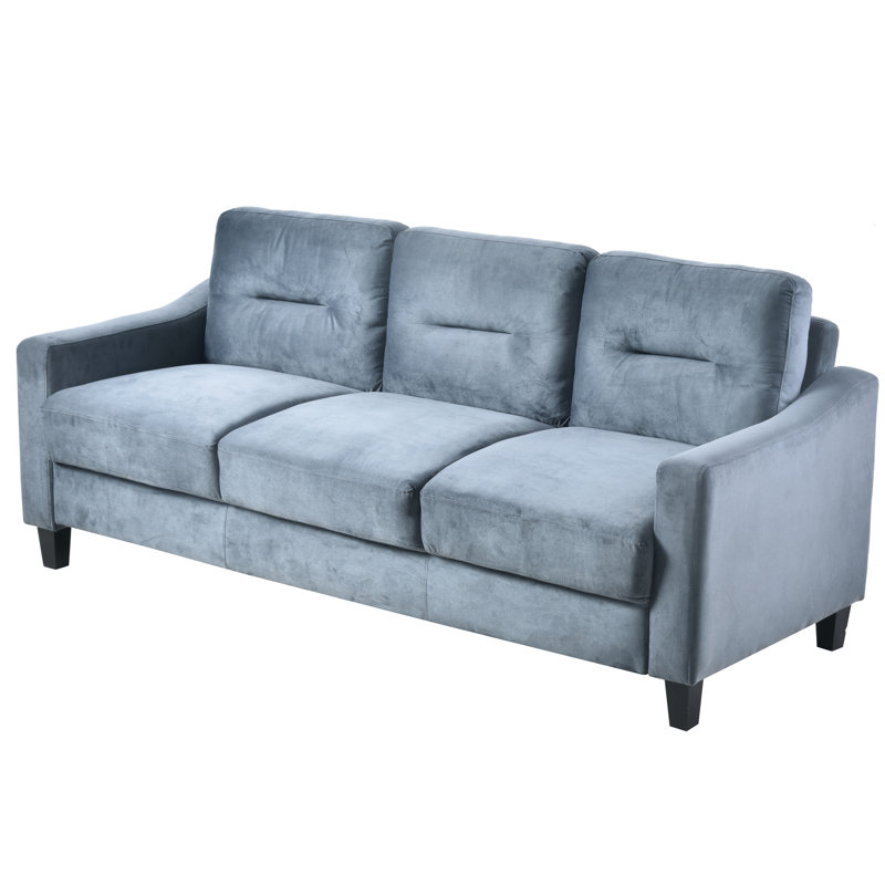 Canapé modulaire 3 places Allyssa, Grey, H 34,35 po x l 78,01 po x P 29,08 po, 3