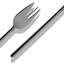MEPRA Due 6-Piece Cake Fork Set-25880918