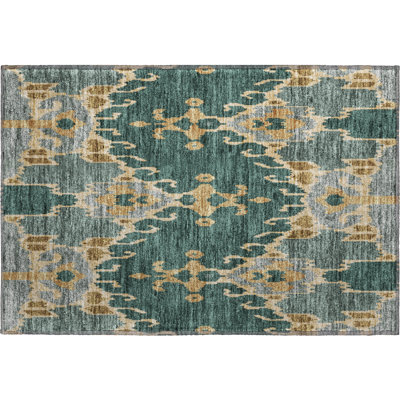 Premium Machine Washable Prisco Cactus Rug