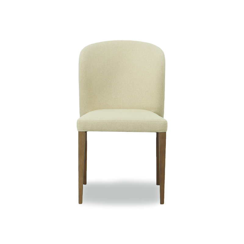 Chaise rembourrée Seyyal, Beige