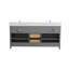 Meuble-lavabo double 72 po Aisa-405892920