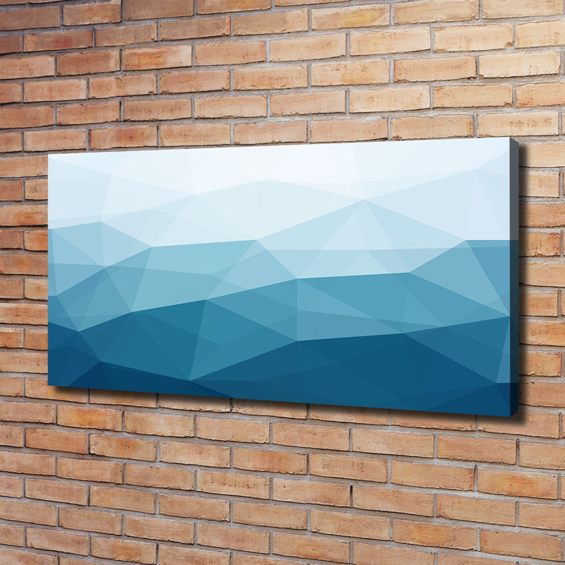 Abstraction Background - Wrapped Canvas Print