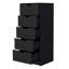 Commode 5 tiroirs Wenge-129685438