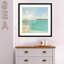 «Summer Coastline» par Julia Purinton - reproduction d'art encadrée-1562398050-1562398060