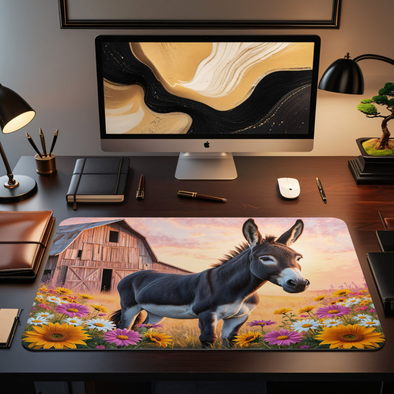 Polyester Desk Pad, 23.6x13.8
