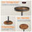 Adalynn 25.6'' H Small Round Side Table
