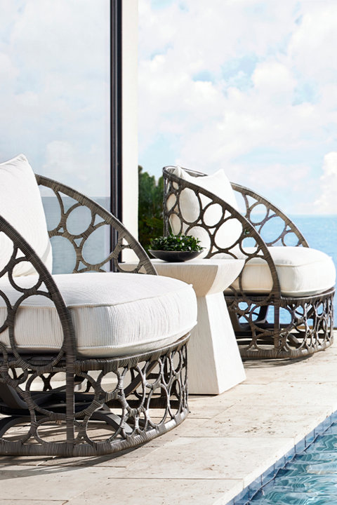 Bernhardt Outdoor Swivels