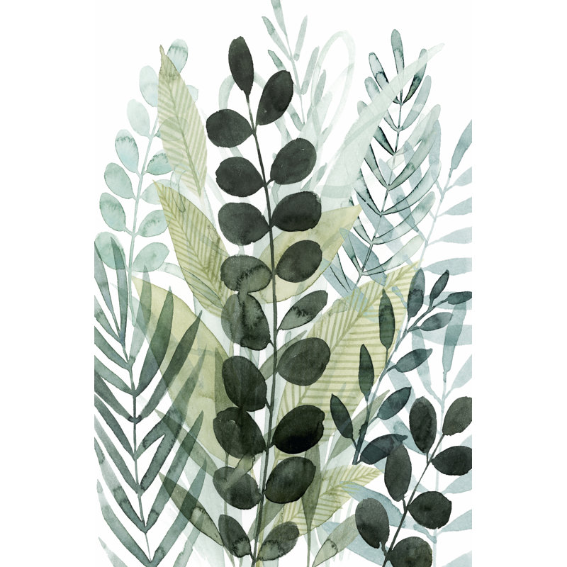 «Forest Forage I» par Grace Popp - peinture sur toile tendue, H 30 po x l 20 po