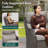 Simle 7-Piece Outdoor Seating Group PE Wicker Swivel Glider Chair With Cushions And Side Table-110925341-110925342