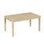 Ensemble de table de salle à manger extensible 78,1 pouces Rustic 7 pièces avec rallonge amovible de 18 pouces, 6 chaises de salle à manger rembourrées, 2 tiroirs intégrés, naturel-843529449