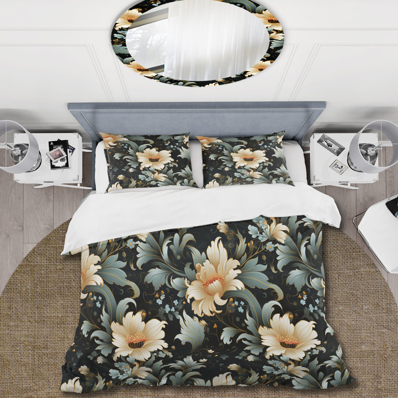 Ensemble de housse de couette Classic Elegance Paisley Pattern I - Paisley, Housse de couette pour très grand lit et 2 très