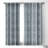 Little Arrow Design Co Block Print Tile 1pc Blackout Window Curtain Panel-1504175433-1504175432