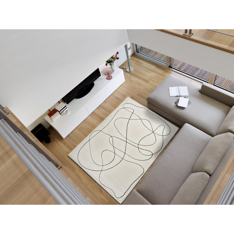 Batul Geometric Area Rug, Rectangle 120 x 170cm