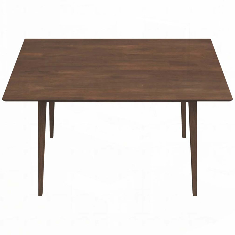 Aaban Solid Wood Dining Table, Walnut, 39.4” H x 86.6” L x 29.5” W