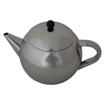 Stainless Steel Teapot with Bakelite Handle