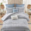 Ensemble d'édredon 7 pièces grand jacquard-131599311