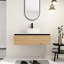 Meuble-lavabo de 36 po avec lavabo en céramique White Art