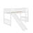Twin Loft Bed With Slide And Ladder-1874897065