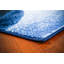 Tapis de zone bleu abstrait-14361522