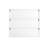 White Glass Door Shoe Box Shoe Storage Cabinet  With RGB Led Light-18965415