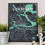 Stockholm City Map - No Frame Print-1280519804