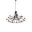 Lustre géomatique à 15 lumières Octavia