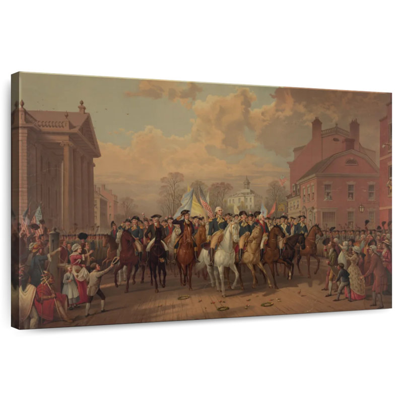 Evacuation Day, 30" H x 45" W