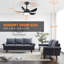 Ceiling Fan with LED Lights-171508387