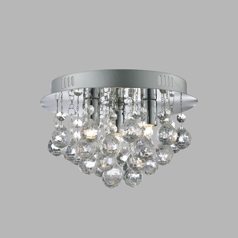 3-Light Flush Mount