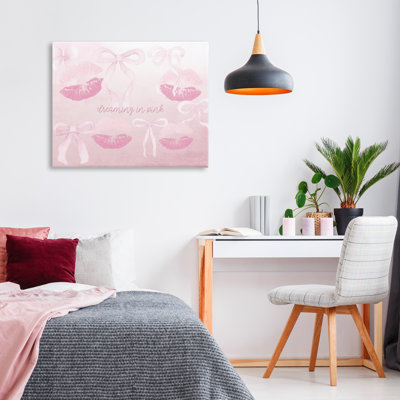 Rêver en toile rose, design par Kim Allen
