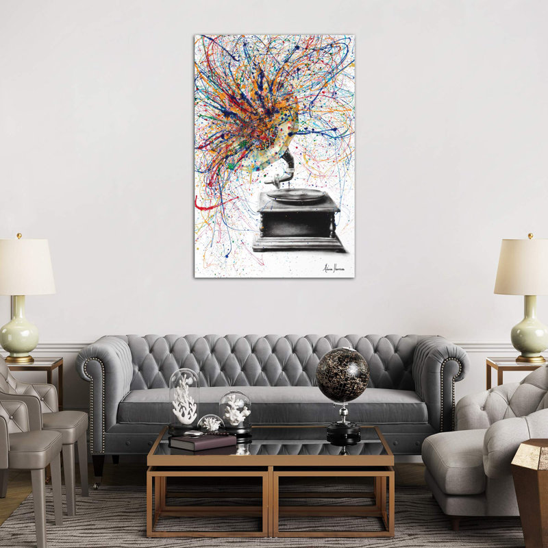 Louder by Ashvin Harrison - Wrapped Canvas Giclee Art Print, 101.6 cm H x 66.04 cm W x 3.175 cm D