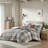 Comfortable Polyester Bedding Sets, Vintage Plaid Style For Home