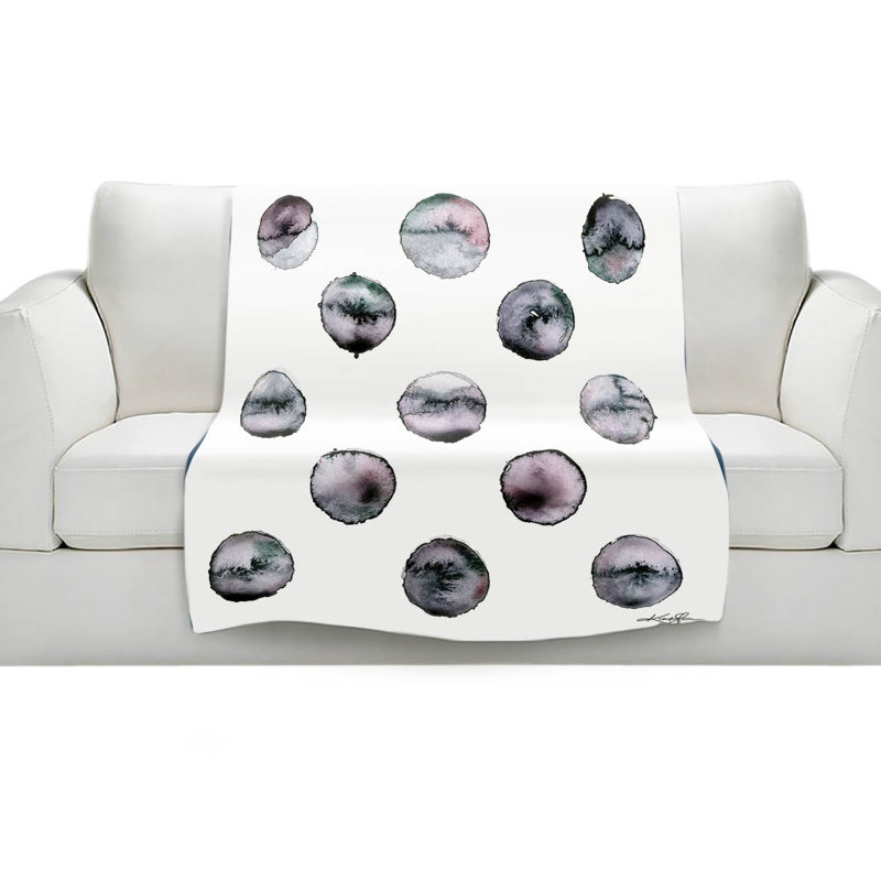 Couverture sherpa à trois doux circle joy, l 51 po x L 60 po