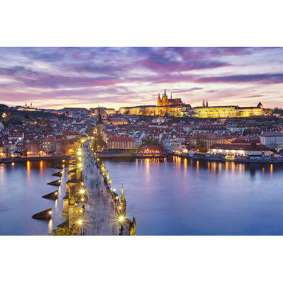 " Sunset At Charles Bridge "