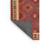 Tapis brun/rouge contemporain Allante-635809204