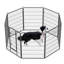 Parc pour animaux 8 panneaux extensible