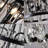 4-Light Dimmable Black Iron Birdcage Crystal Chandelier