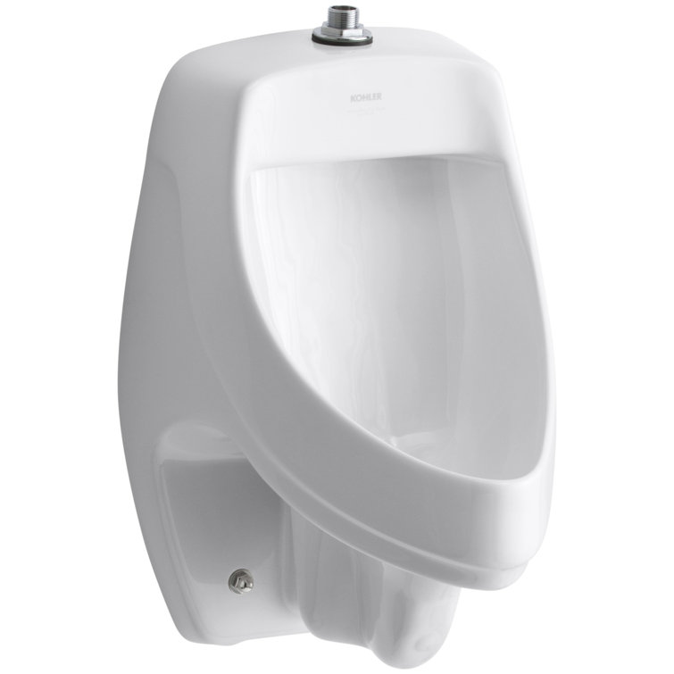 Dexter Siphon-Jet Wall-Mount 1/2 GPF Urinal with Top Spud