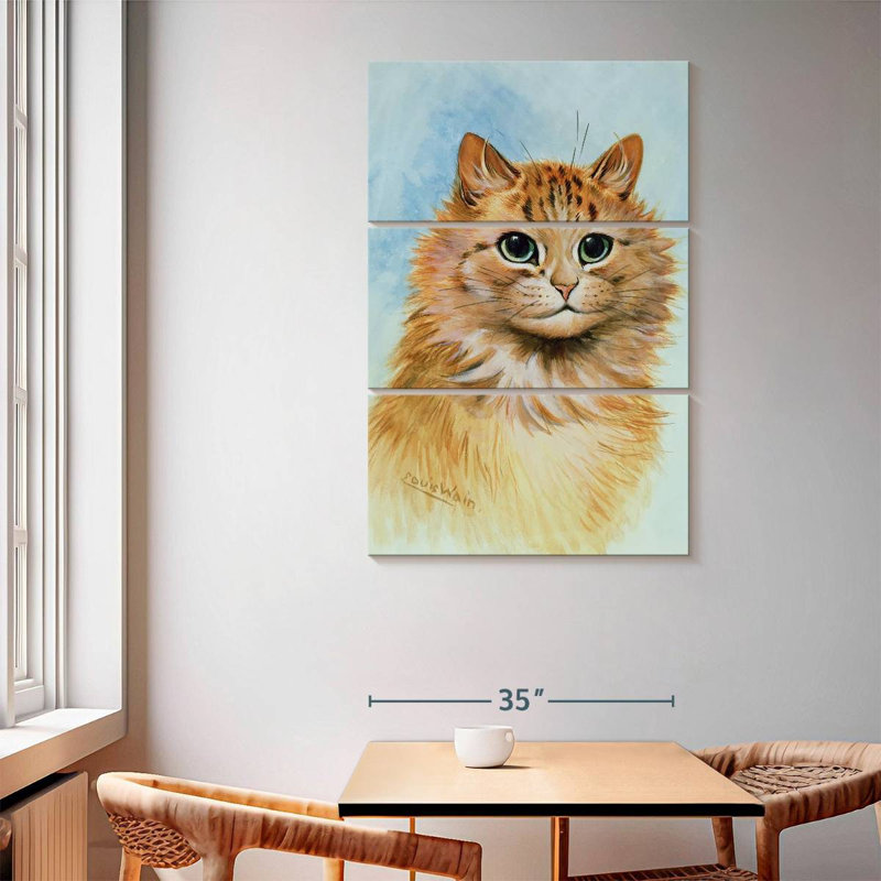 Brampt Ginger Tom, 65" H x 42" W
