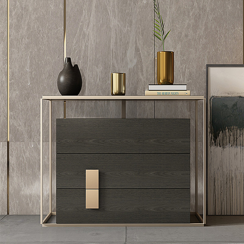 Armoire de rangement moderne et simple, H 35,43 po x l 39,37 po x P 15,75 po