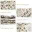 Block Print Soft, Absorbent Hand Towel 17"X32" Inch Waffle Weave Set of 10 Cotton, Triveni